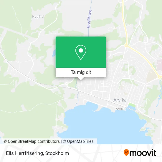 Elis Herrfrisering karta