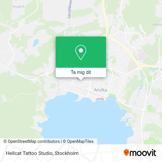 Hellcat Tattoo Studio karta