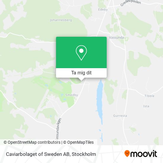 Caviarbolaget of Sweden AB karta