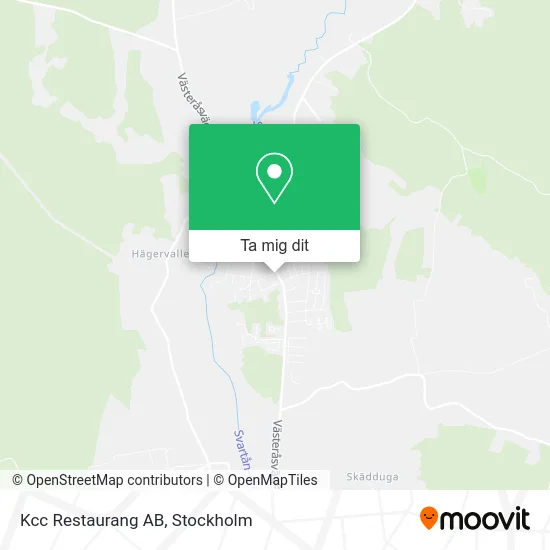 Kcc Restaurang AB karta