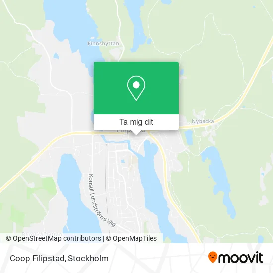Coop Filipstad karta
