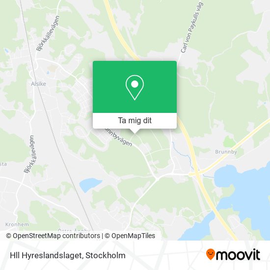 Hll Hyreslandslaget karta