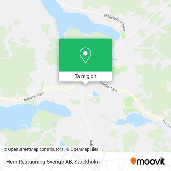 Hem Restaurang Sverige AB karta