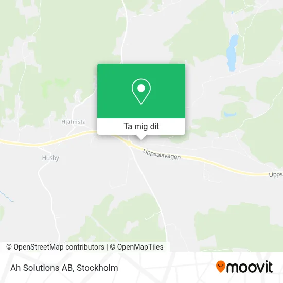 Ah Solutions AB karta