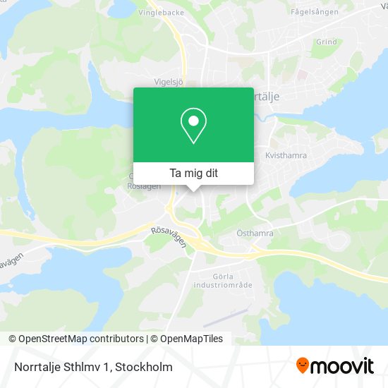 Norrtalje Sthlmv 1 karta