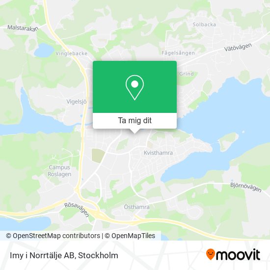 Imy i Norrtälje AB karta