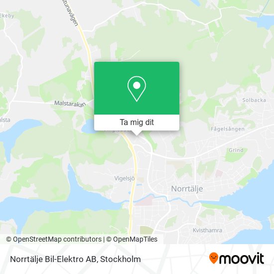 Norrtälje Bil-Elektro AB karta