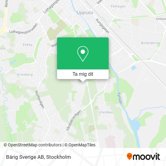 Bärig Sverige AB karta