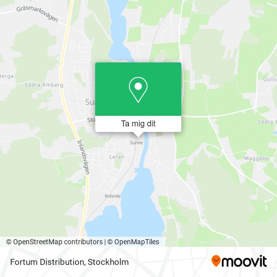 Fortum Distribution karta