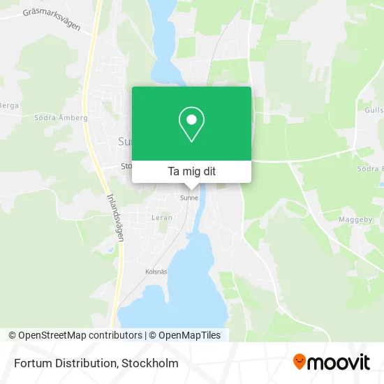 Fortum Distribution karta