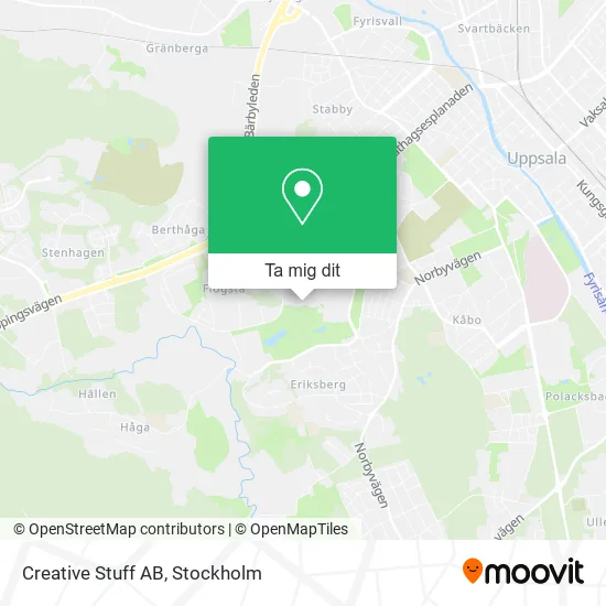 Creative Stuff AB karta