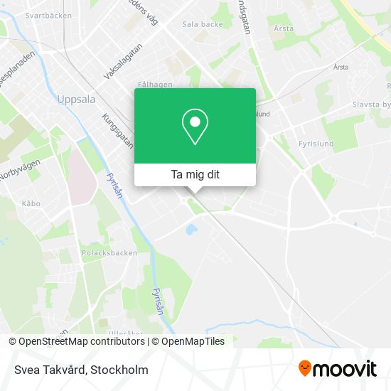 Svea Takvård karta