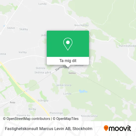 Fastighetskonsult Marcus Levin AB karta