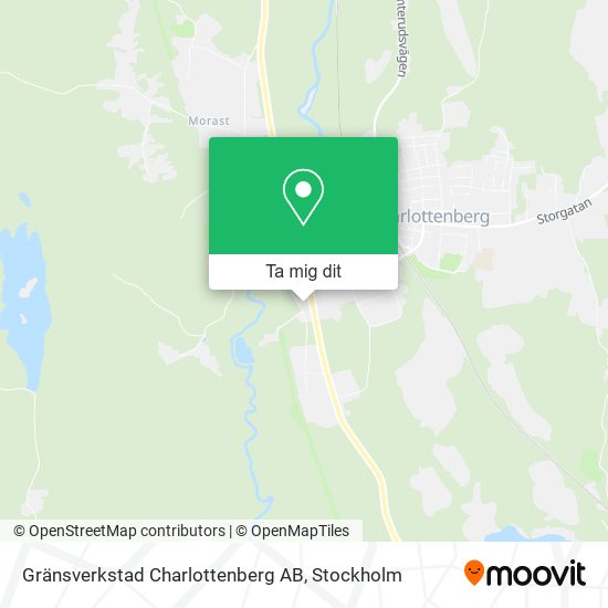 Gränsverkstad Charlottenberg AB karta