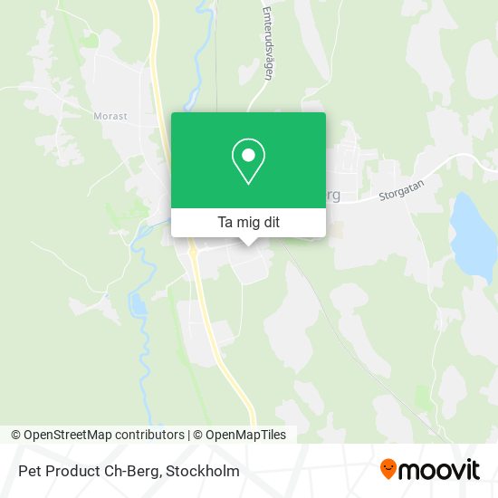 Pet Product Ch-Berg karta