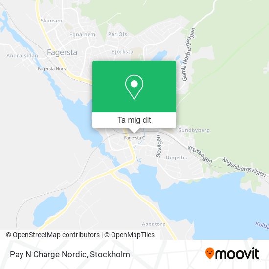 Pay N Charge Nordic karta