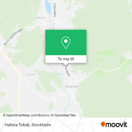 Hallsta Tobak karta