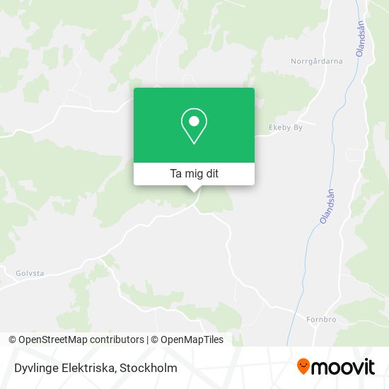 Dyvlinge Elektriska karta