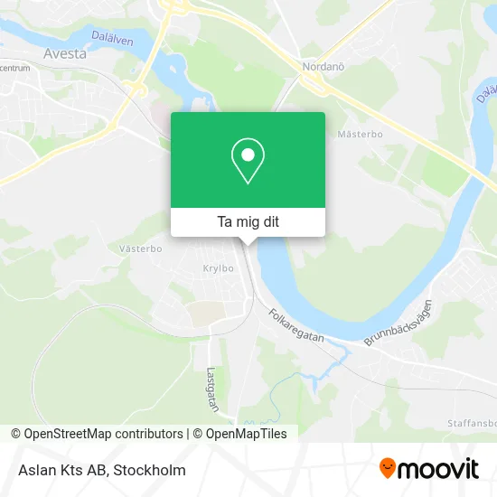 Aslan Kts AB karta