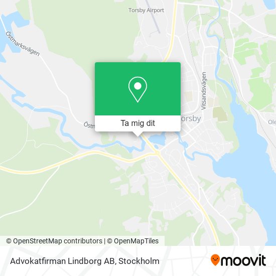 Advokatfirman Lindborg AB karta