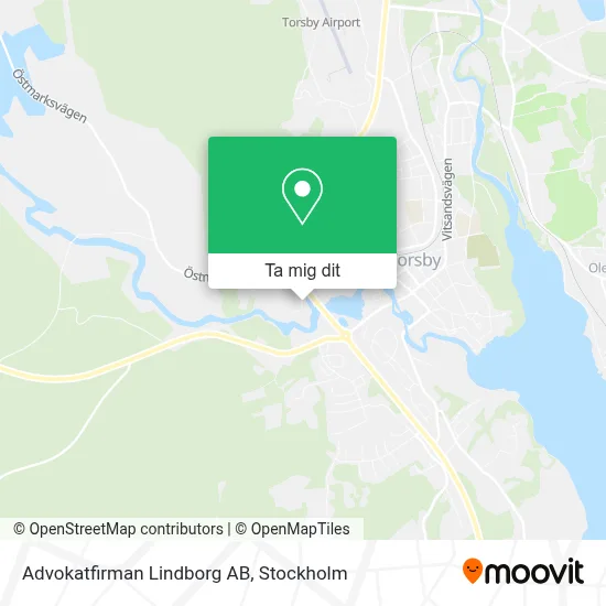Advokatfirman Lindborg AB karta