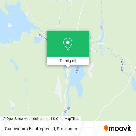 Gustavsfors Elentreprenad karta