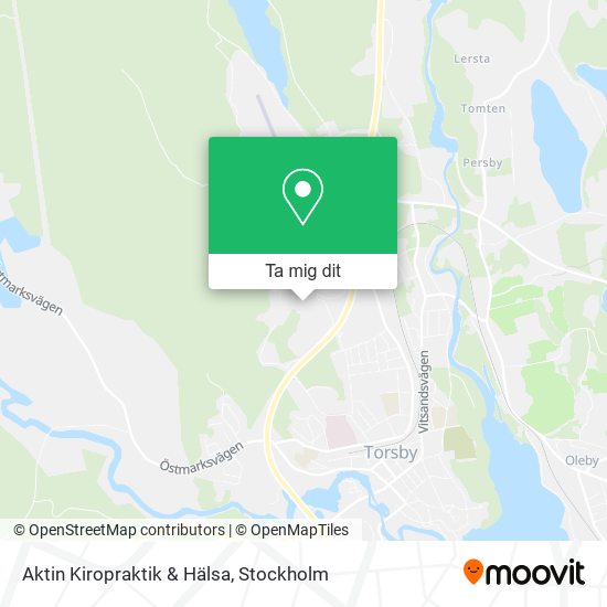 Aktin Kiropraktik & Hälsa karta