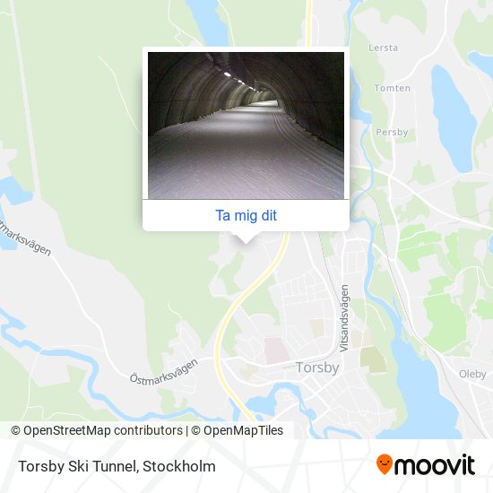 Torsby Ski Tunnel karta