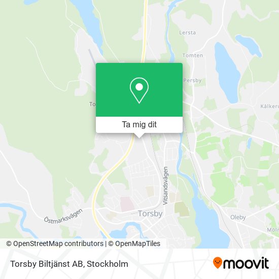 Torsby Biltjänst AB karta