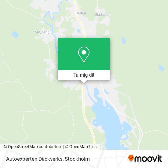 Autoexperten Däckverks karta