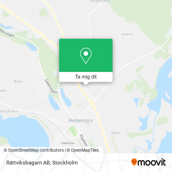 Rättviksbagarn AB karta