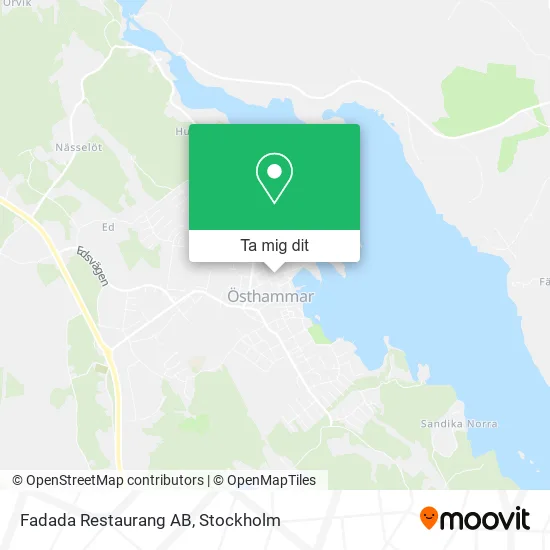 Fadada Restaurang AB karta