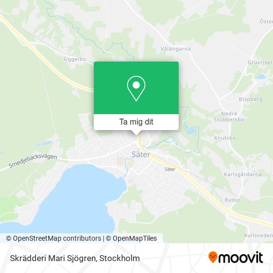 Skrädderi Mari Sjögren karta