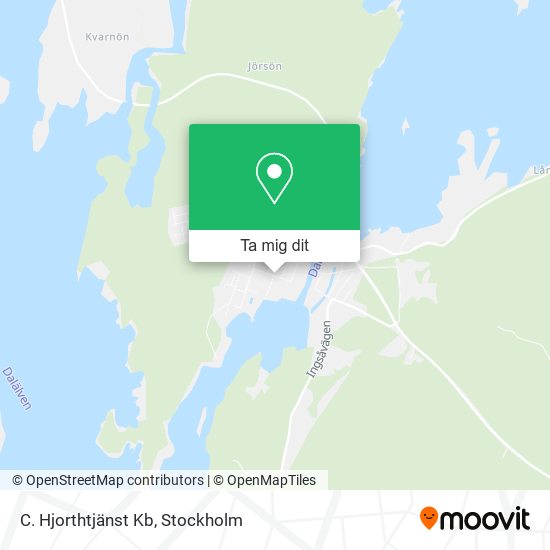 C. Hjorthtjänst Kb karta