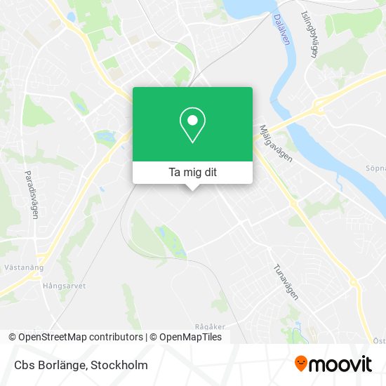 Cbs Borlänge karta