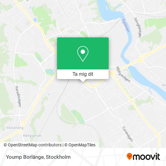 Yoump Borlänge karta