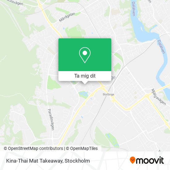 Kina-Thai Mat Takeaway karta