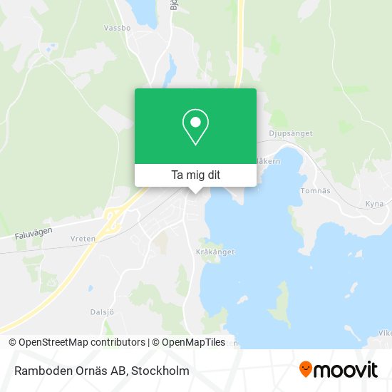 Ramboden Ornäs AB karta