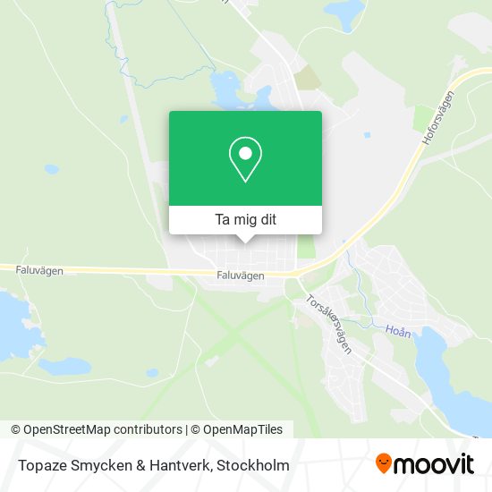 Topaze Smycken & Hantverk karta