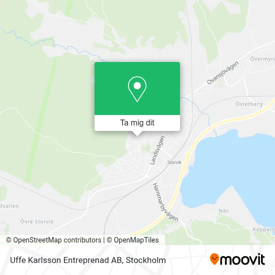 Uffe Karlsson Entreprenad AB karta