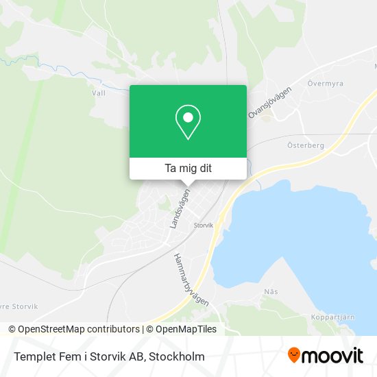 Templet Fem i Storvik AB karta