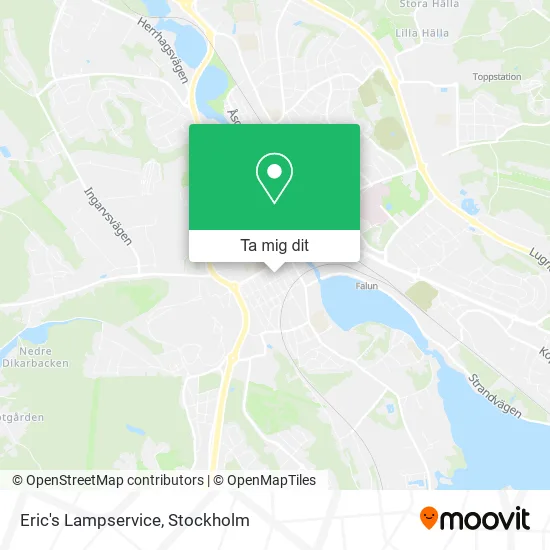 Eric's Lampservice karta