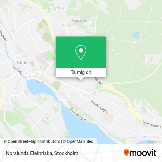 Norslunds Elektriska karta