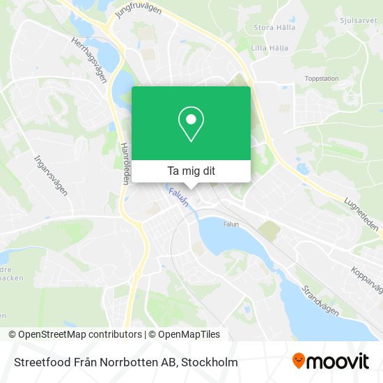 Streetfood Från Norrbotten AB karta