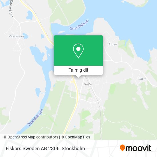 Fiskars Sweden AB 2306 karta