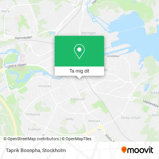 Taprik Boonpha karta