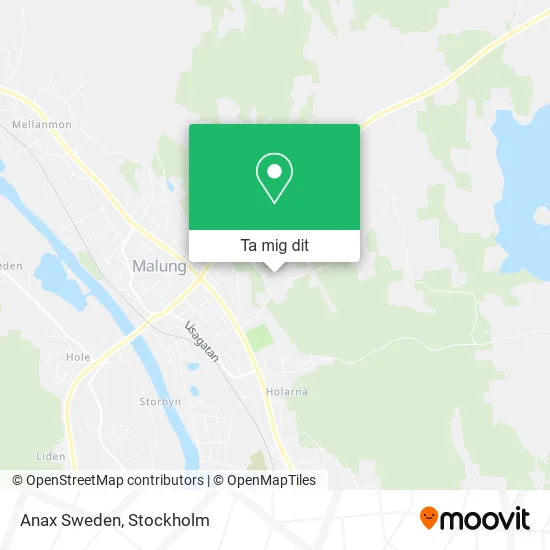 Anax Sweden karta