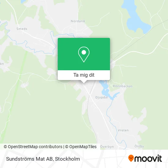 Sundströms Mat AB karta