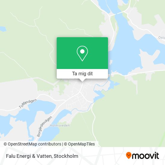 Falu Energi & Vatten karta