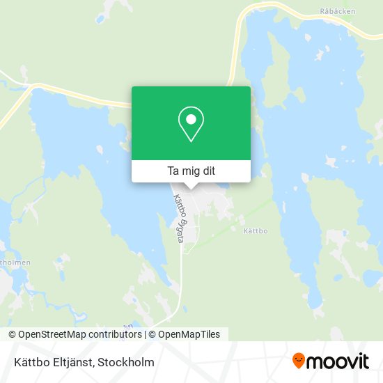 Kättbo Eltjänst karta